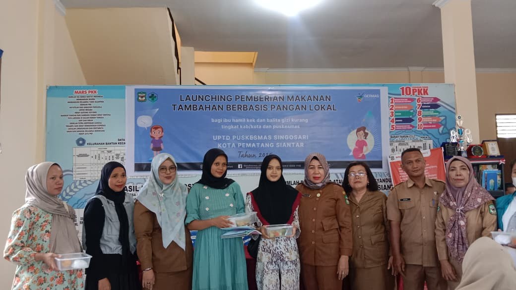 Launching Pelaksanaan Pemberian Makanan Tambahan (PMT) di Wilayah Kerja Puskesmas Singosari 2025