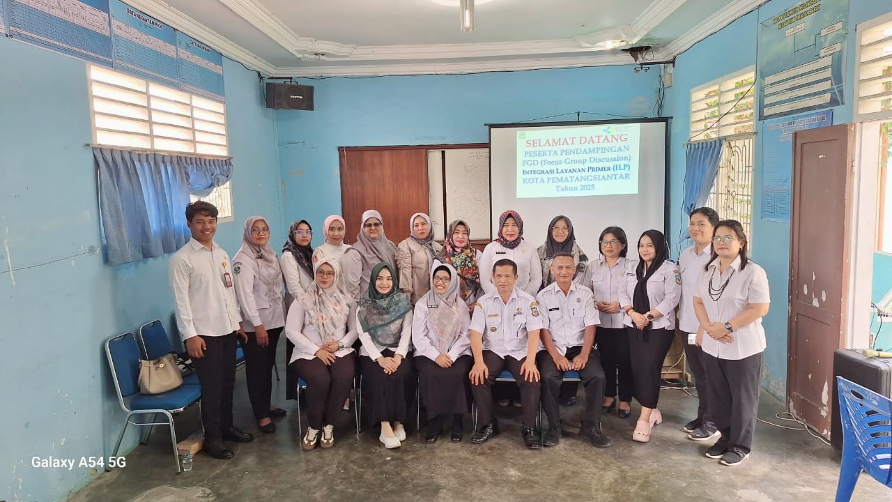 Dinkes Siantar Laksanakan Pendampingan FGD ILP Puskesmas Singosari Pematangsiantar